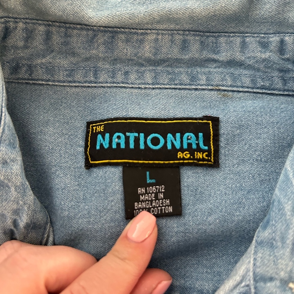 Vintage National Denim Button Down - Picture 2 of 5